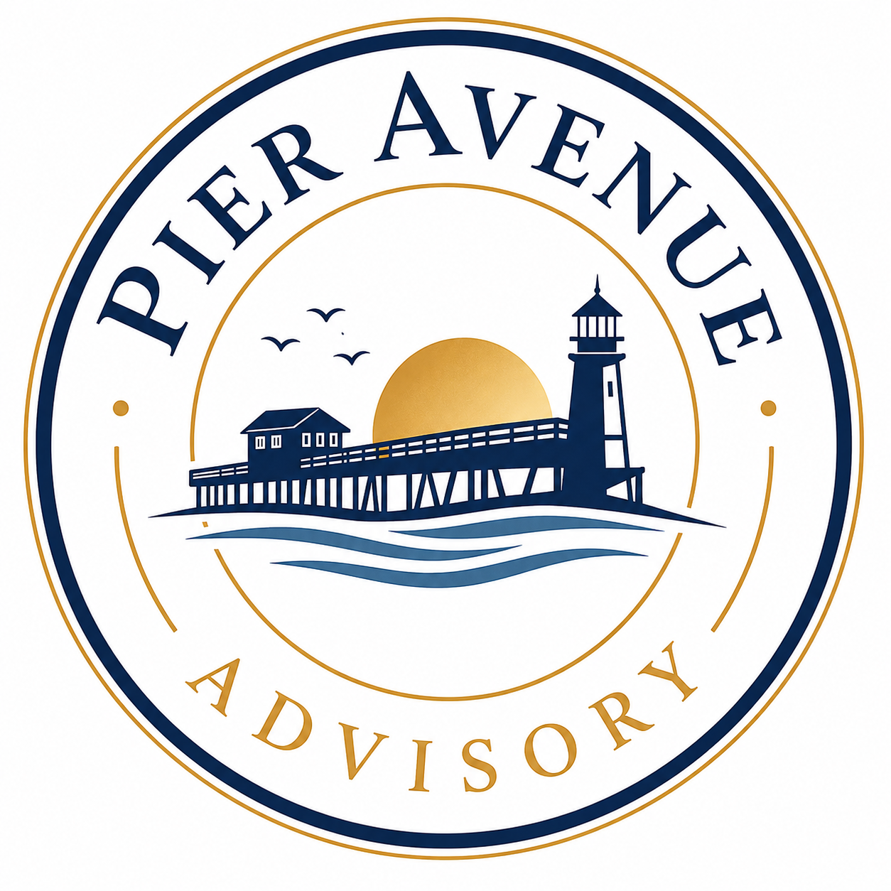 Pier Avenue Advisory seal